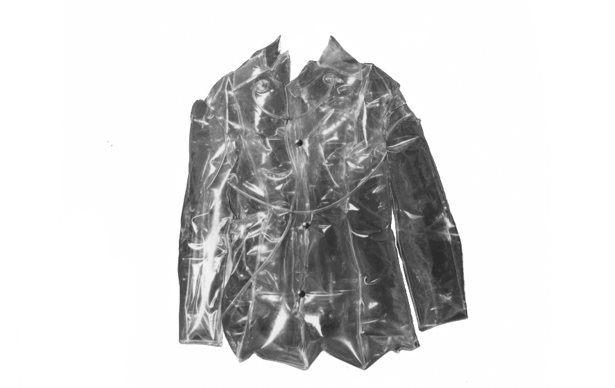 "Inflatable jacket", suit,  polyurethane film  1700 x 800 mm